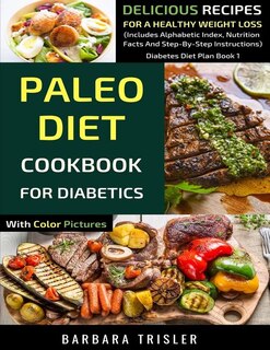 Front cover_Paleo Diet Cookbook For Diabetics With Color Pictures