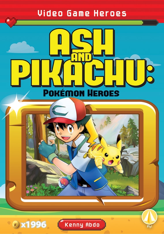 Front cover_Ash and Pikachu: Pokemon Heroes