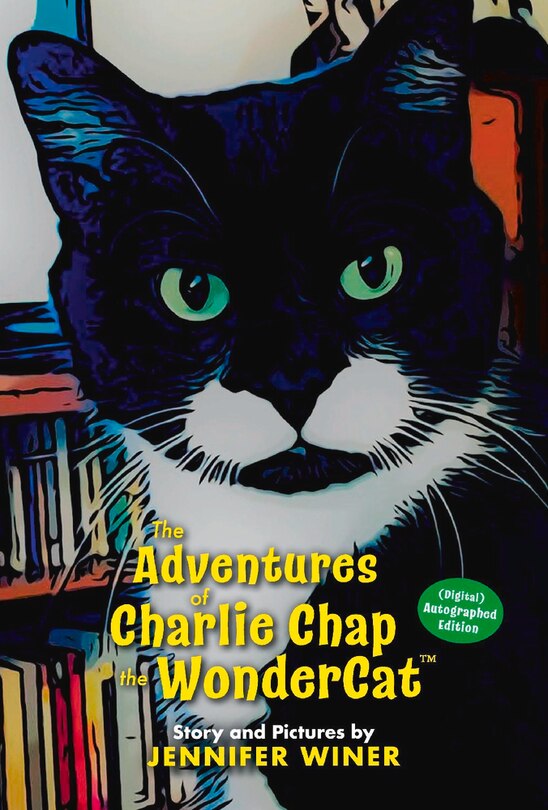 Front cover_The Adventures of Charlie Chap the WonderCat
