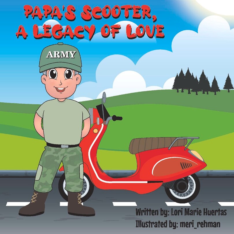 Front cover_Papa's Scooter, A Legacy Of Love