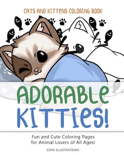 Front cover_Cats and Kittens Coloring Book