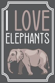 Front cover_I Love Elephants