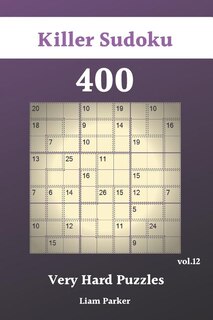Front cover_Killer Sudoku - 400 Very Hard Puzzles vol.12