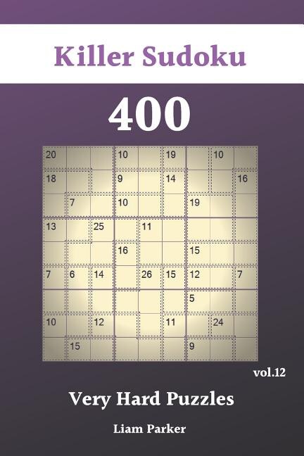Front cover_Killer Sudoku - 400 Very Hard Puzzles vol.12