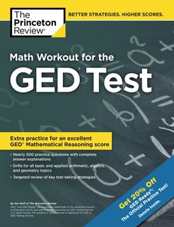 Couverture_Math Workout For The Ged Test
