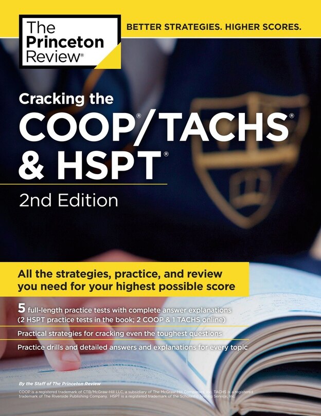 Couverture_Cracking the COOP/TACHS & HSPT, 2nd Edition