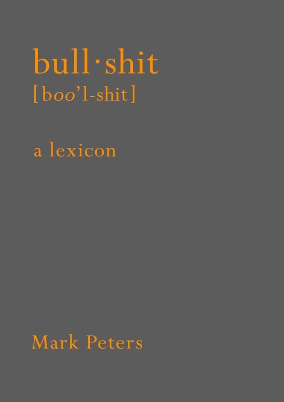 Front cover_Bullshit