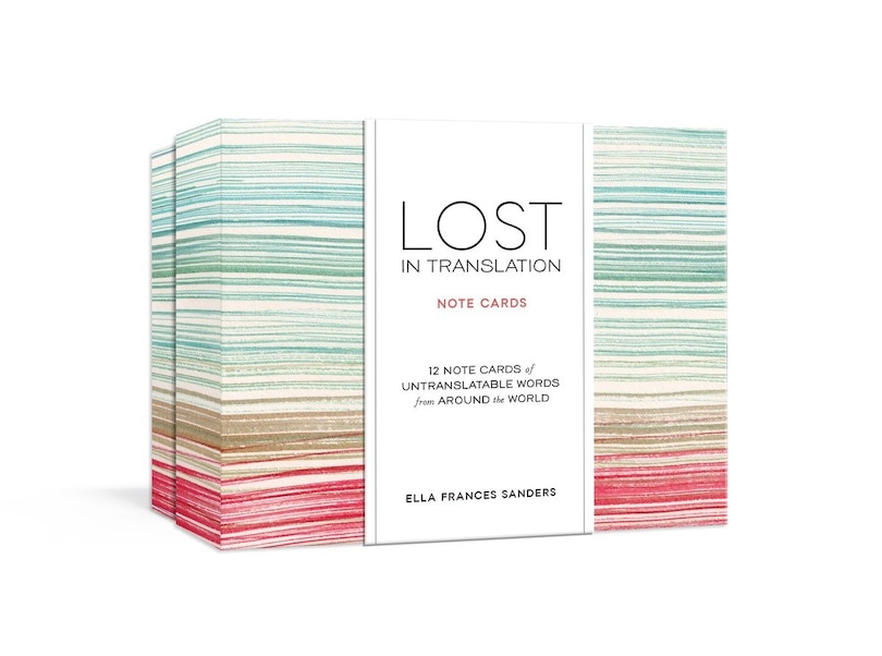 Front cover_Lost In Translation Note Cards