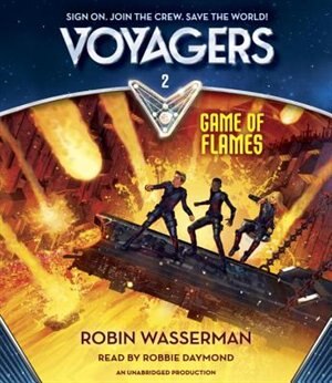 Front cover_Voyagers: Game Of Flames (book 2)