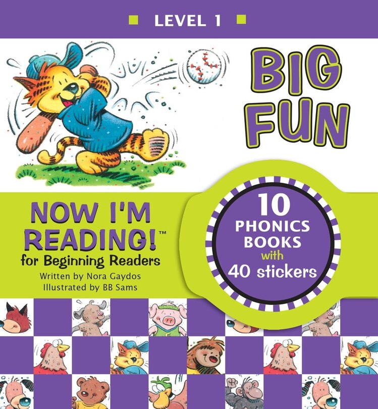 Front cover_Now I'm Reading! Level 1: Big Fun