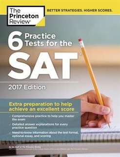 Couverture_6 Practice Tests For The Sat, 2017 Edition