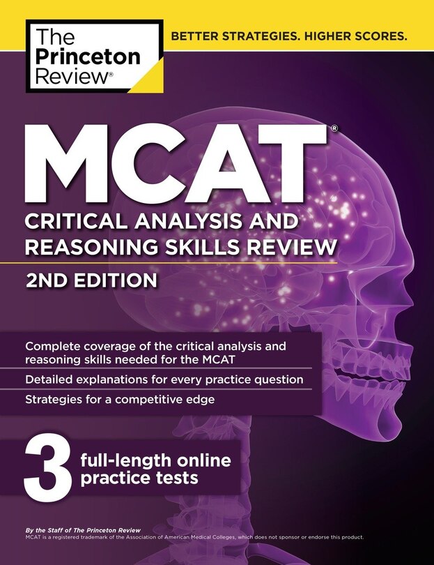 Front cover_Mcat Critical Analysis And Reasoning Skills Review, 2nd Edition