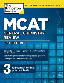 Front cover_Mcat General Chemistry Review, 3rd Edition