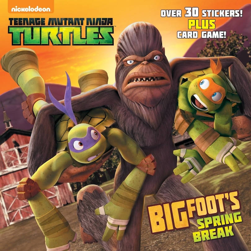 Front cover_Bigfoot's Spring Break (teenage Mutant Ninja Turtles)