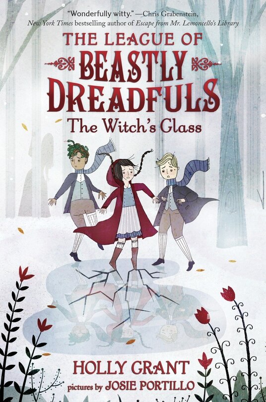 Front cover_League Of Beastly Dreadfuls #3: The Witch's Glass