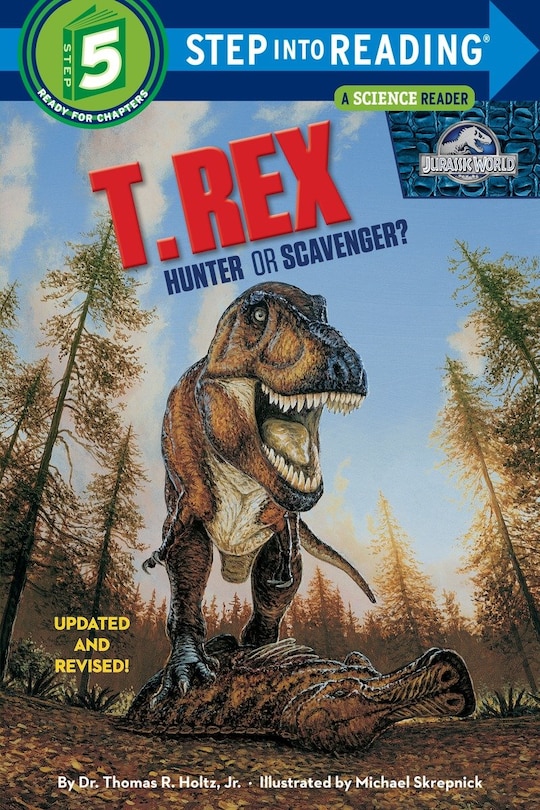 Couverture_T. Rex: Hunter Or Scavenger? (jurassic World)