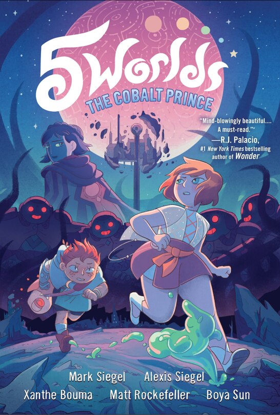 Front cover_5 Worlds Book 2: The Cobalt Prince