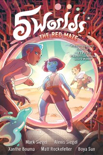 Front cover_5 Worlds Book 3: The Red Maze