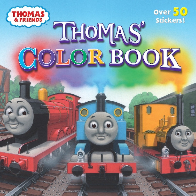 Front cover_Thomas' Color Book (Thomas & Friends)