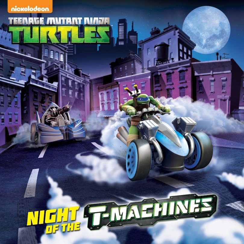 Front cover_Night Of The T-machines (teenage Mutant Ninja Turtles)