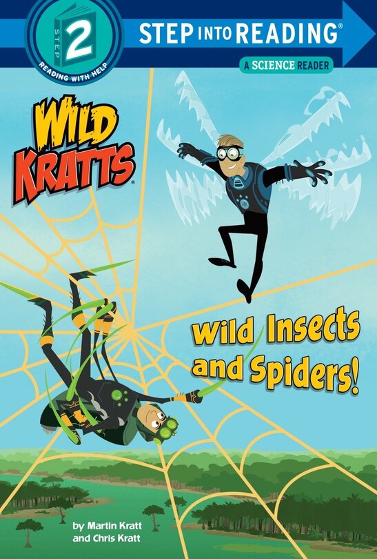 Front cover_Wild Insects And Spiders! (wild Kratts)