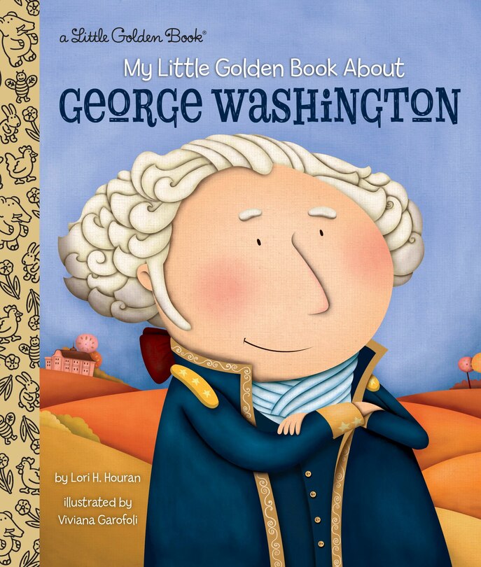 Front cover_My Little Golden Book About George Washington