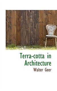 Couverture_Terra-cotta in Architecture