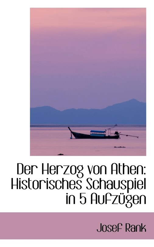 Couverture_Der Herzog Von Athen