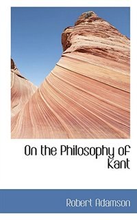 Front cover_On the Philosophy of Kant