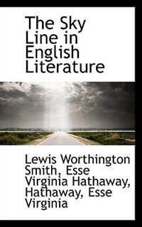 Front cover_The Sky Line in English Literature