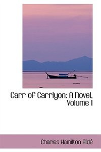 Front cover_Carr of Carrlyon