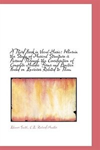 Front cover_A Third Book in Vocal Music