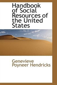 Couverture_Handbook of Social Resources of the United States