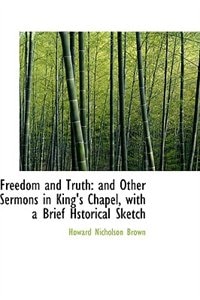 Front cover_Freedom and Truth