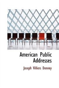 Front cover_American Public Addresses