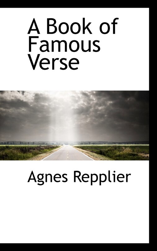 Front cover_A Book of Famous Verse