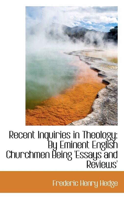 Front cover_Recent Inquiries in Theology