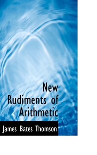 Front cover_New Rudiments of Arithmetic