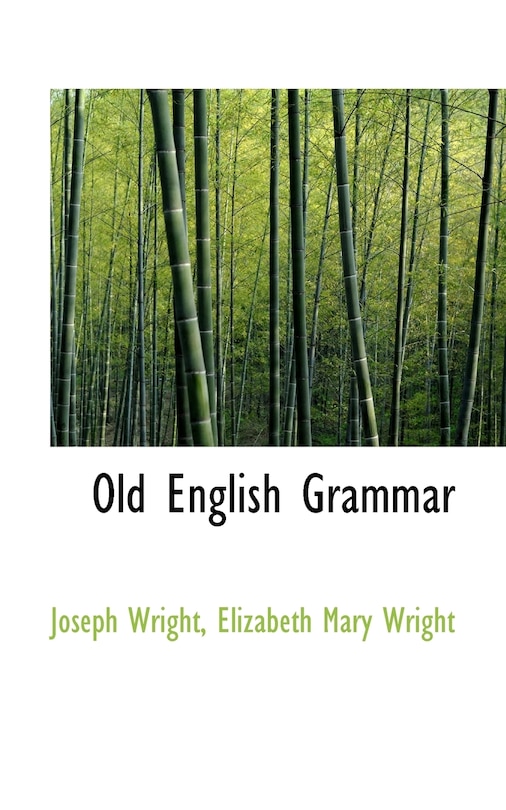 Front cover_Old English Grammar