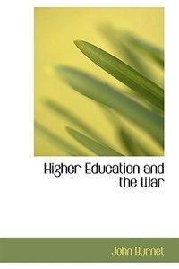 Front cover_Higher Education and the War