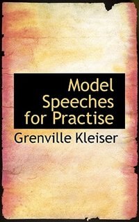 Front cover_Model Speeches for Practise