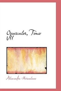 Front cover_Opusculos, Tomo VII