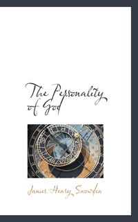 Couverture_The Personality of God