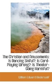 Front cover_The Christian and Amusements
