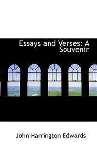 Front cover_Essays and Verses