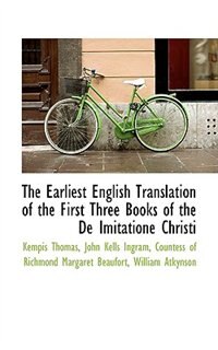 Front cover_The Earliest English Translation of the First Three Books of the De Imitatione Christi
