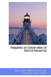 Couverture_Pamphlets on Conservation of Natural Resources