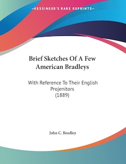 Front cover_Brief Sketches Of A Few American Bradleys