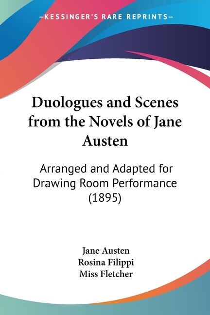 Couverture_Duologues and Scenes from the Novels of Jane Austen