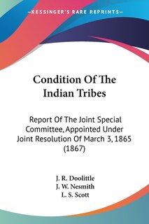 Front cover_Condition Of The Indian Tribes
